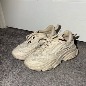 Steve Madden Beige Chunky Sneakers